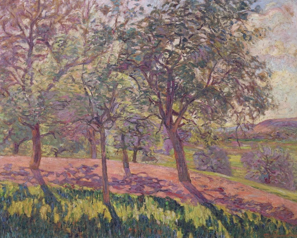 La regione di Saint Cheron, primavera, 1888 ca